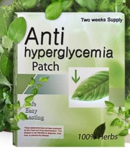 Anti Hyperglycemia Patch пластырь от диабета