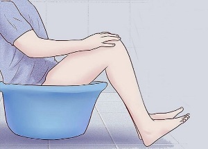 Ванночка сидячая